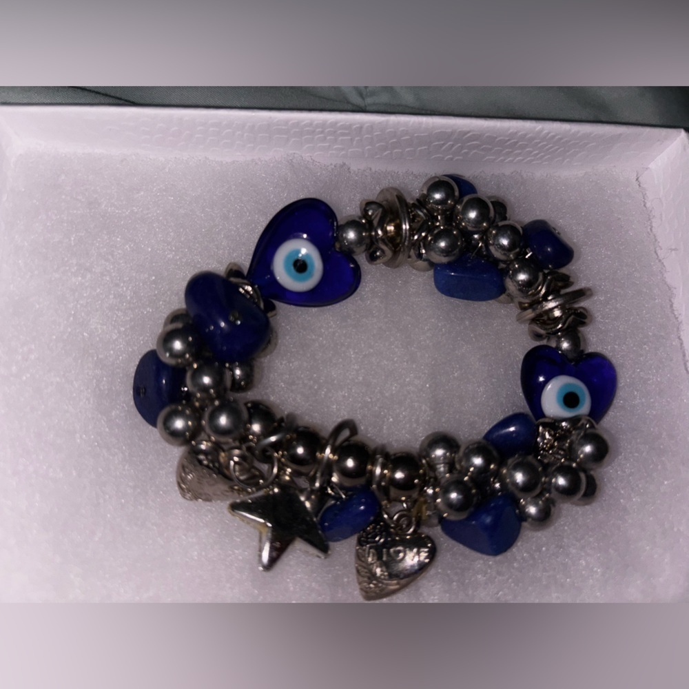 Evil eye bracelet